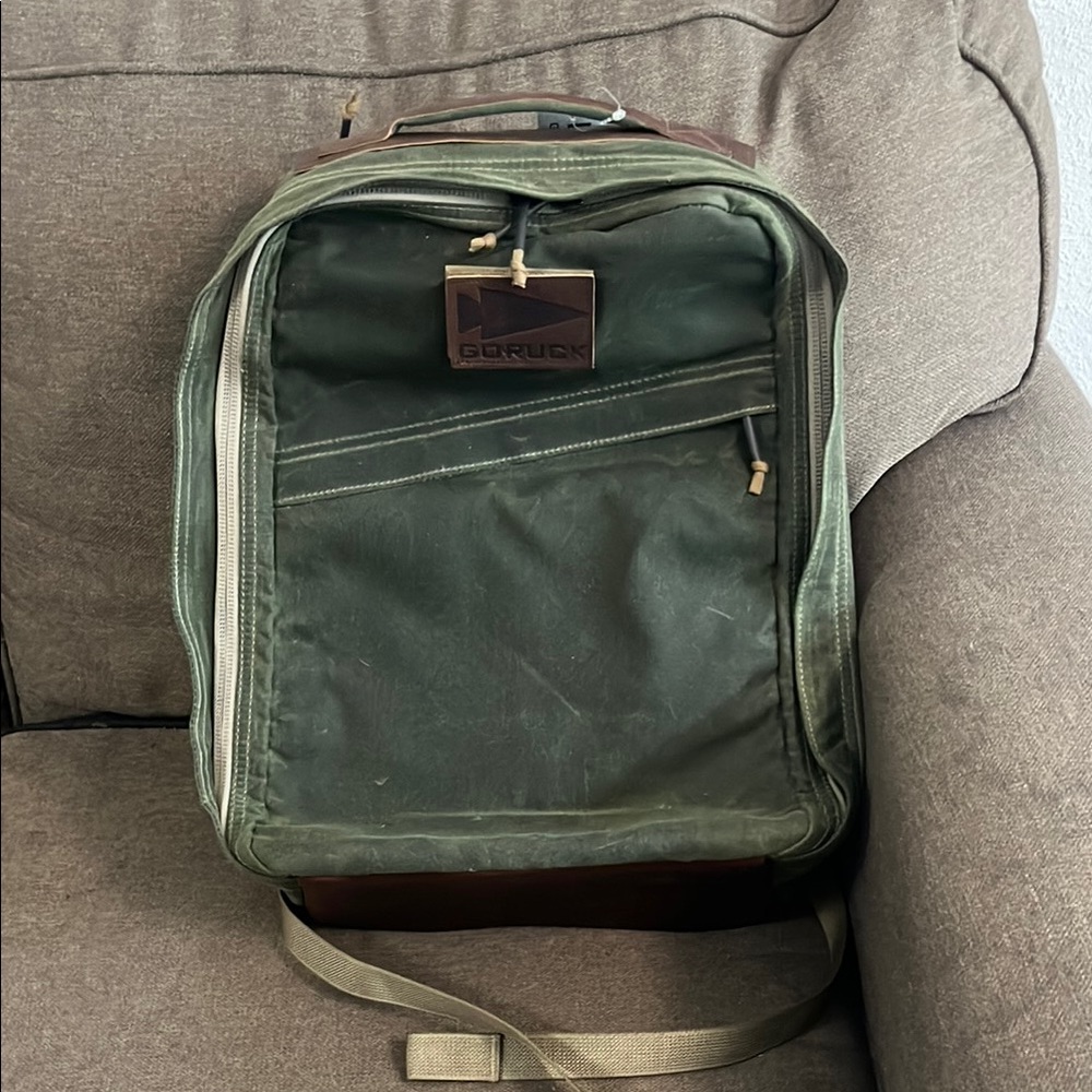 GORUCK Olive + Field Tan GR1 Heritage 21L USA 🇺🇸
